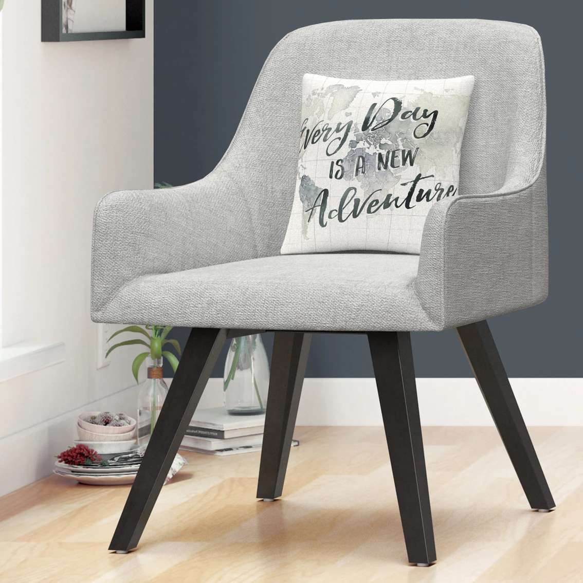 Cheap ???? Trademark Fine Art Watercolor Wanderlust World Adventure Decorative Throw Pillow ???? 6 Cheap ???? Trademark Fine Art Watercolor Wanderlust World Adventure Decorative Throw Pillow ???? - Image 4