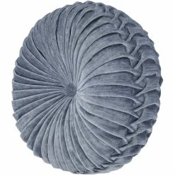 Cheap ???? J. Queen New York Sicily Teal Tufted Round Decorative Throw Pillow ????