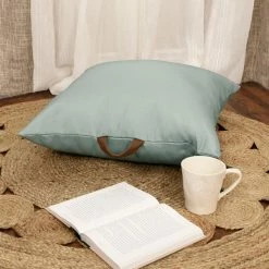 Hot Sale ???? Haven By Nemcor Square Floor Pillow, Aqua Grey ✨ 7 Hot Sale ???? Haven By Nemcor Square Floor Pillow, Aqua Grey ✨ -Bargoose shop unnamed file 902