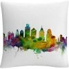 Brand new ❤️ Trademark Fine Art Philadelphia Pennsylvania Skyline Decorative Throw Pillow ???? -Bargoose shop unnamed file 904