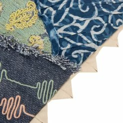 New ⌛ Rizzy Home Crafted Collage Blue 14 X 26 In. Pillow ⌛ -Bargoose shop unnamed file 934