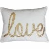 Best reviews of ???? THRO By Marlo Lorenz Thro "Love" Sequin Script Faux Linen Pillow ???? -Bargoose shop unnamed file 936