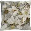 Best Pirce ???? Trademark Fine Art Silvia Vassileva Magnolia Simplicity Neutral Gray Pillow ???? -Bargoose shop unnamed file 938