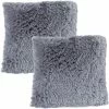 Brand new ???? Hastings Home 2 Pc. Faux Fur Shag Pillows Set ????