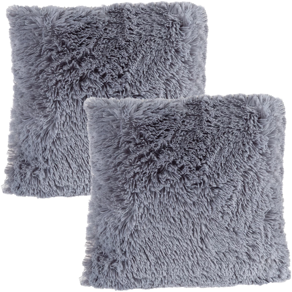 Brand new ???? Hastings Home 2 Pc. Faux Fur Shag Pillows Set ???? 3 Brand new ???? Hastings Home 2 Pc. Faux Fur Shag Pillows Set ????