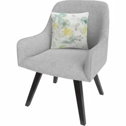 Best Sale ❤️ Trademark Fine Art Danhui Nai Aqua Roses Shadows Decorative Throw Pillow ???? -Bargoose shop unnamed file 941