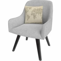 Discount ???? Trademark Fine Art Michael Tompsett Music Note World Map Decorative Throw Pillow ???? -Bargoose shop unnamed file 951