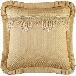 Best Pirce ???? J. Queen New York Napoleon Gold 20 In. Square Decorative Throw Pillow ????