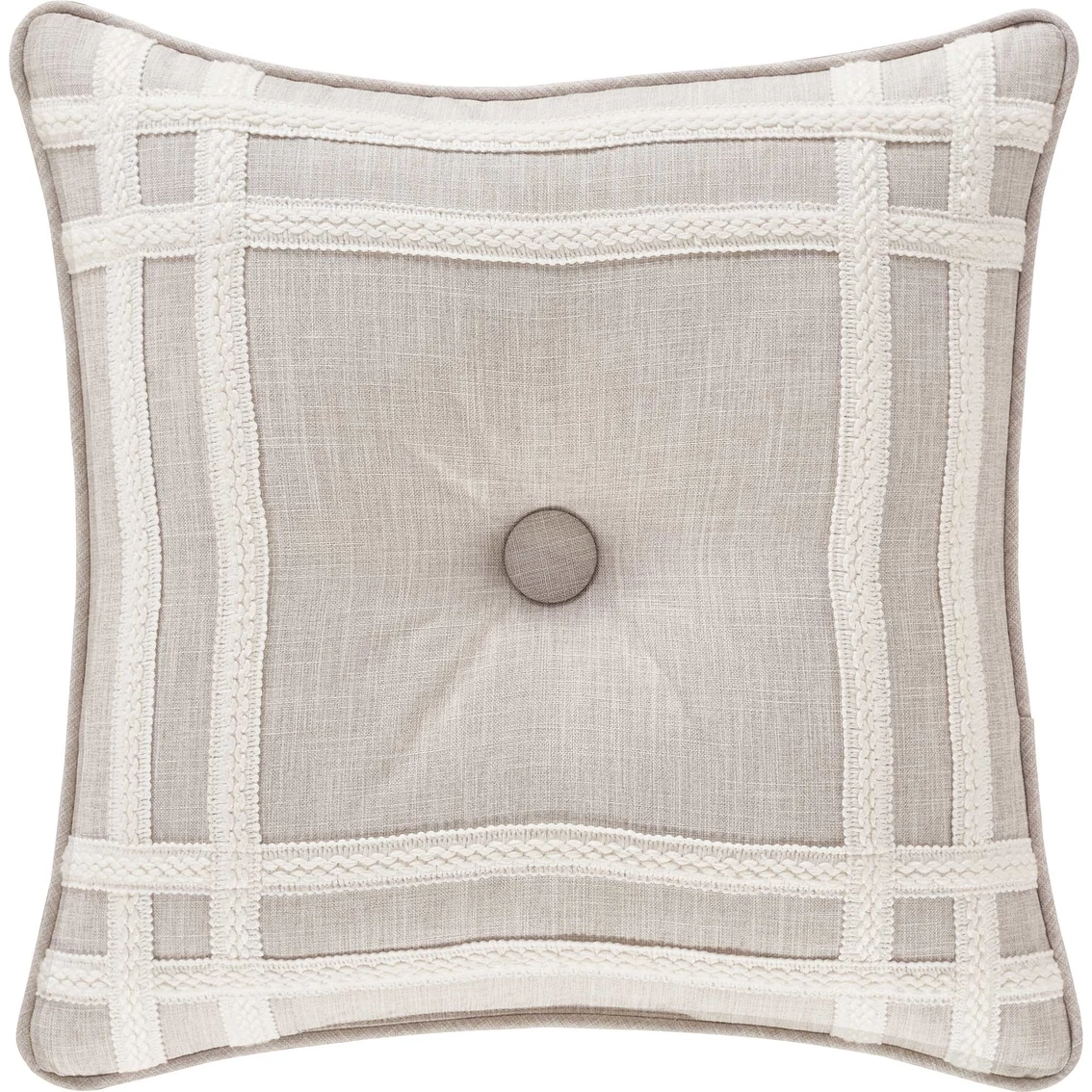 Hot Sale ???? J. Queen New York Lauralynn Beige 18 In. Square Decorative Throw Pillow ???? 3 Hot Sale ???? J. Queen New York Lauralynn Beige 18 In. Square Decorative Throw Pillow ????