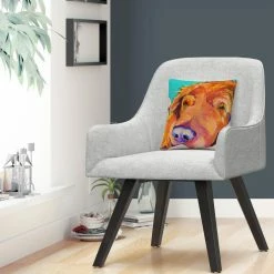 Best Pirce ???? Trademark Fine Art Pat Saunders White Snoozer King Decorative Throw Pillow ???? 7 Best Pirce ???? Trademark Fine Art Pat Saunders White Snoozer King Decorative Throw Pillow ???? -Bargoose shop unnamed file 986